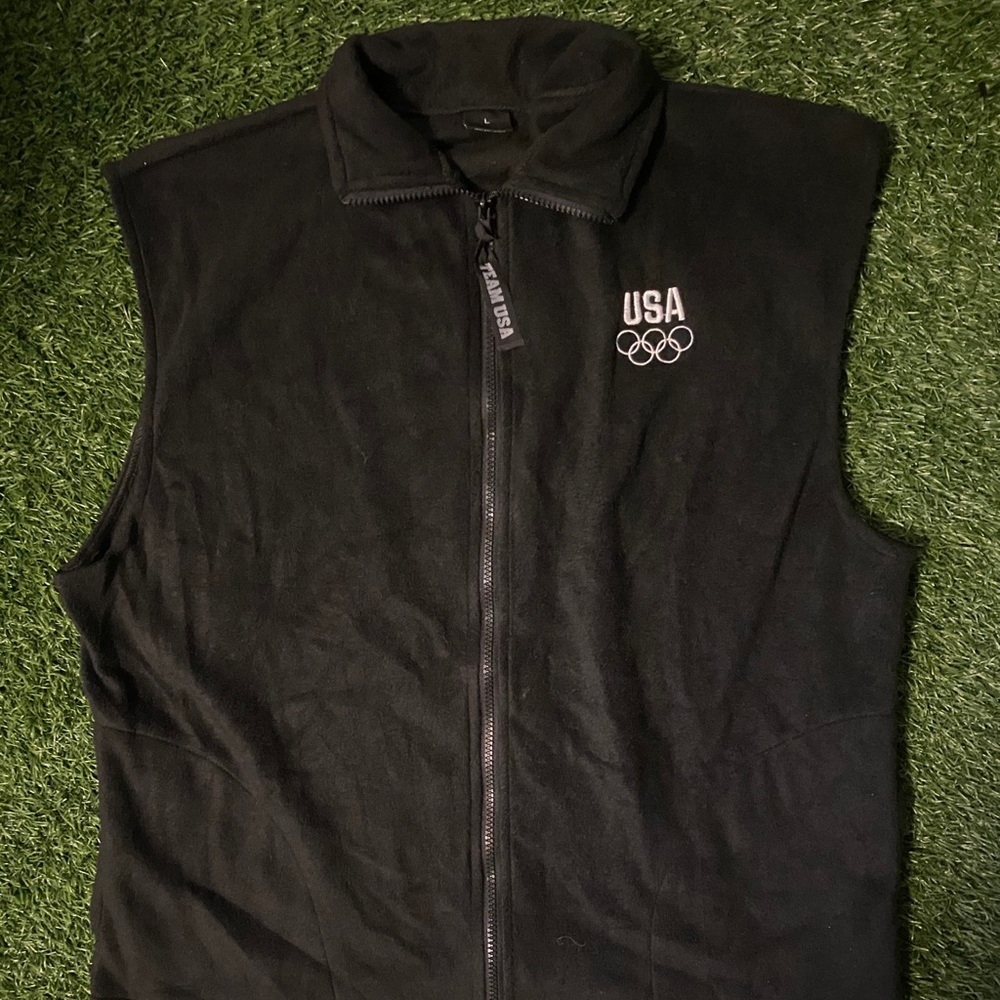 Vintage 90’s Olympic Rings Fleece Vest